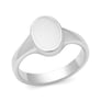 Premium Sterling Silver Opal Men’s Ring