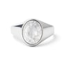 Premium Sterling Silver Zircon Men’s Ring