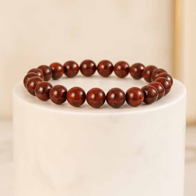 Red Bloodstone Bracelet