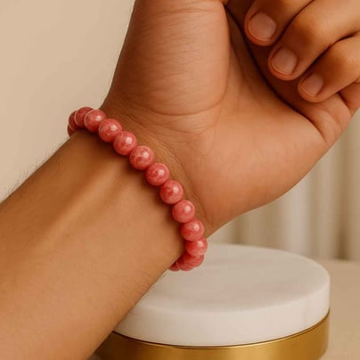 Rhodochrosite Bracelet