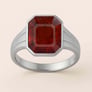 Royal Elite 925 Sterling Silver Hessonite Gomed Ladies’ Ring