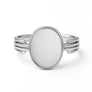 Royal Elite 925 Sterling Silver Opal Ladies’ Ring