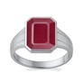 Royal Elite 925 Sterling Silver Ruby Ladies’ Ring