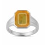 Royal Elite 925 Sterling Silver Yellow Sapphire Ladies’ Ring