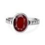 Signature 925 Sterling Silver Hessonite Gomed Ladies’ Ring