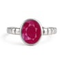 Signature 925 Sterling Silver Ruby Ladies’ Ring