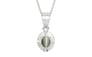 Sterling Silver Cat's Eye Pendant Fine Quality (P11)