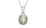 Sterling Silver Cat's Eye Pendant Prime Quality (P10)