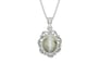 Sterling Silver Cat's Eye Pendant Prime Quality (P5)