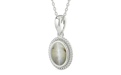 Sterling Silver Cat's Eye Pendant Prime Quality (P7)