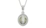 Sterling Silver Cat's Eye Pendant Prime Quality (P7)