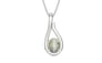 Sterling Silver Cat's Eye Pendant Prime Quality (P9)