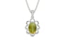 Sterling Silver Cat's Eye Pendant Rare Quality (P3)