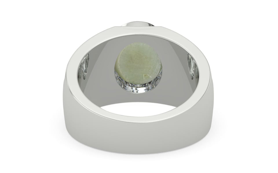 Sterling Silver Cat's Eye Ring Fine Quality (R1)