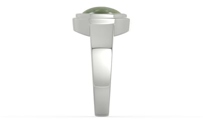 Sterling Silver Cat's Eye Ring Fine Quality (R3)