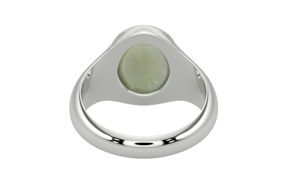 Sterling Silver Cat's Eye Ring Fine Quality (R7)