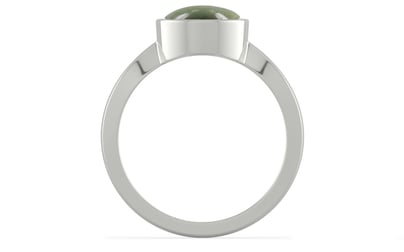 Sterling Silver Cat's Eye Ring Fine Quality (R9)