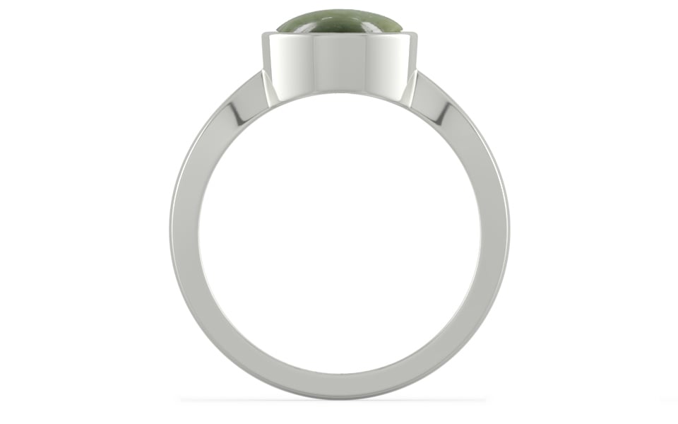 Sterling Silver Cat's Eye Ring Fine Quality (R9)