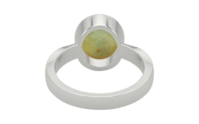 Sterling Silver Cat's Eye Ring Fine Quality (R9)
