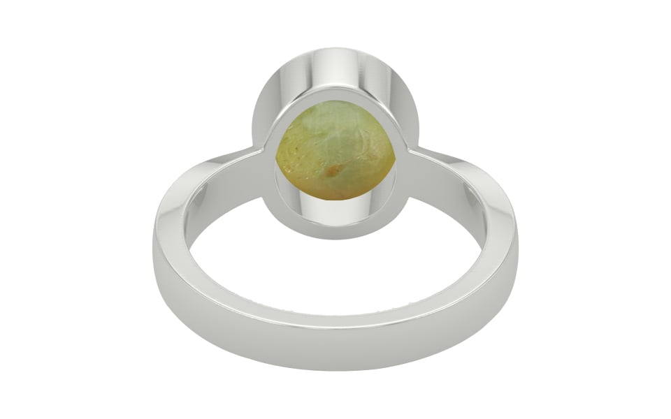 Sterling Silver Cat's Eye Ring Fine Quality (R9)