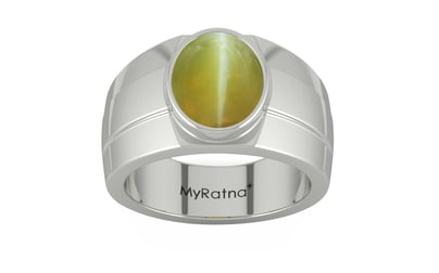 Sterling Silver Cat's Eye Ring Limited Quality (R1)