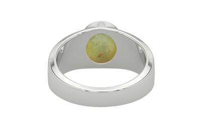 Sterling Silver Cat's Eye Ring Limited Quality (R10)