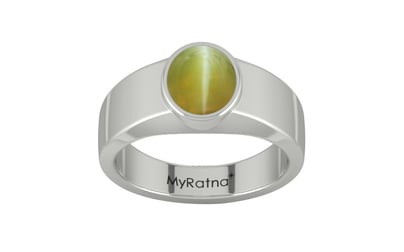 Sterling Silver Cat's Eye Ring Limited Quality (R10)