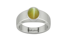 Sterling Silver Cat's Eye Ring Limited Quality (R10)