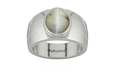 Sterling Silver Cat's Eye Ring Prime Quality (R1)