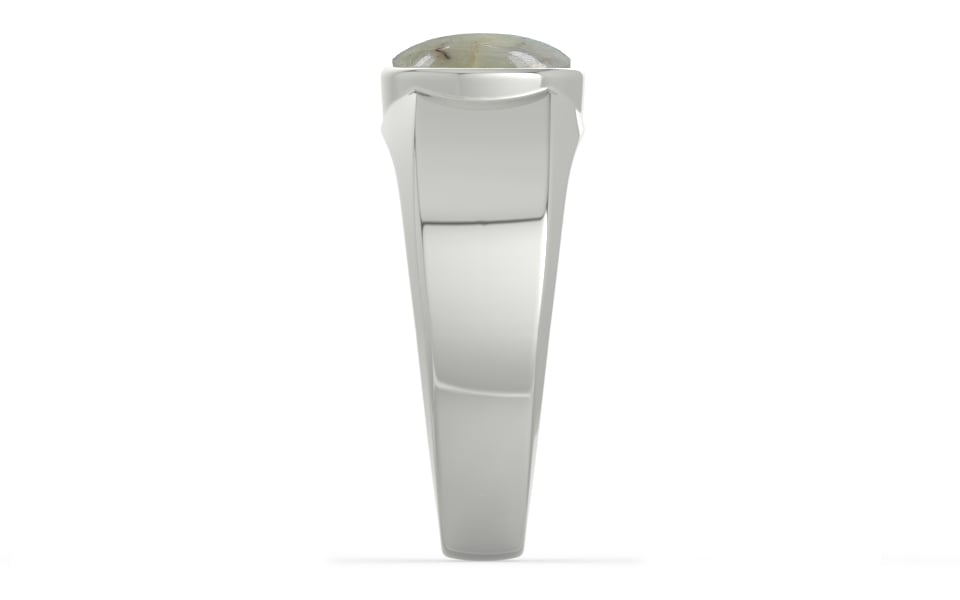 Sterling Silver Cat's Eye Ring Prime Quality (R10)