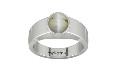 Sterling Silver Cat's Eye Ring Prime Quality (R10)