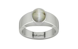 Sterling Silver Cat's Eye Ring Prime Quality (R10)