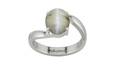 Sterling Silver Cat's Eye Ring Prime Quality (R2)