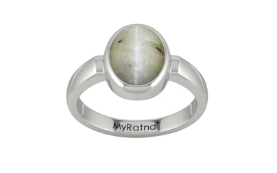 Sterling Silver Cat's Eye Ring Prime Quality (R6)