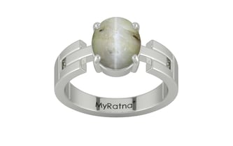 Sterling Silver Cat's Eye Ring Prime Quality (R8)