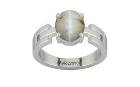 Sterling Silver Cat's Eye Ring Prime Quality (R8)