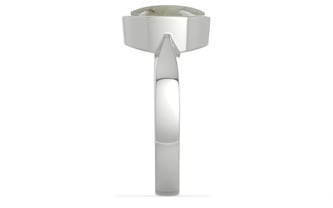 Sterling Silver Cat's Eye Ring Prime Quality (R9)