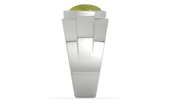 Sterling Silver Cat's Eye Ring Rare Quality (R1)