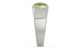 Sterling Silver Cat's Eye Ring Rare Quality (R10)