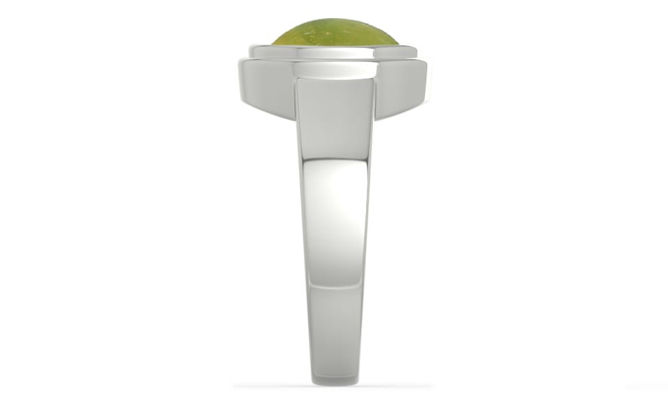 Sterling Silver Cat's Eye Ring Rare Quality (R3)