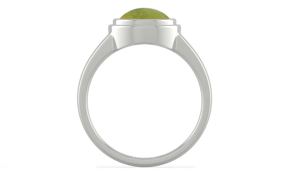 Sterling Silver Cat's Eye Ring Rare Quality (R3)