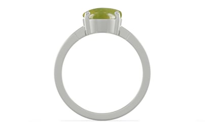 Sterling Silver Cat's Eye Ring Rare Quality (R8)
