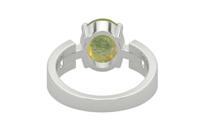 Sterling Silver Cat's Eye Ring Rare Quality (R8)