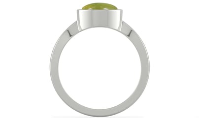 Sterling Silver Cat's Eye Ring Rare Quality (R9)