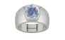 Sterling Silver Ceylon Blue Sapphire Ring Fine Quality (R1)