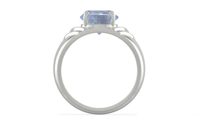 Sterling Silver Ceylon Blue Sapphire Ring Fine Quality (R4)
