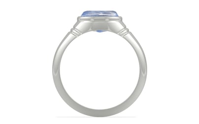 Sterling Silver Ceylon Blue Sapphire Ring Fine Quality (R7)