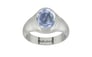 Sterling Silver Ceylon Blue Sapphire Ring Fine Quality (R7)