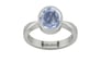 Sterling Silver Ceylon Blue Sapphire Ring Fine Quality (R9)