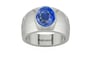Sterling Silver Ceylon Blue Sapphire Ring Limited Quality (R1)